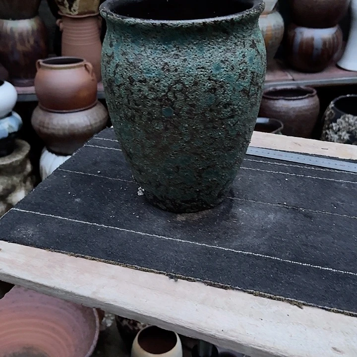 紫砂花盆高度28口径20
