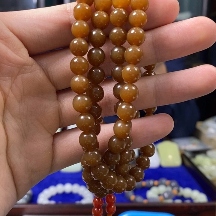和田玉（糖玉）手链未镶嵌L****n