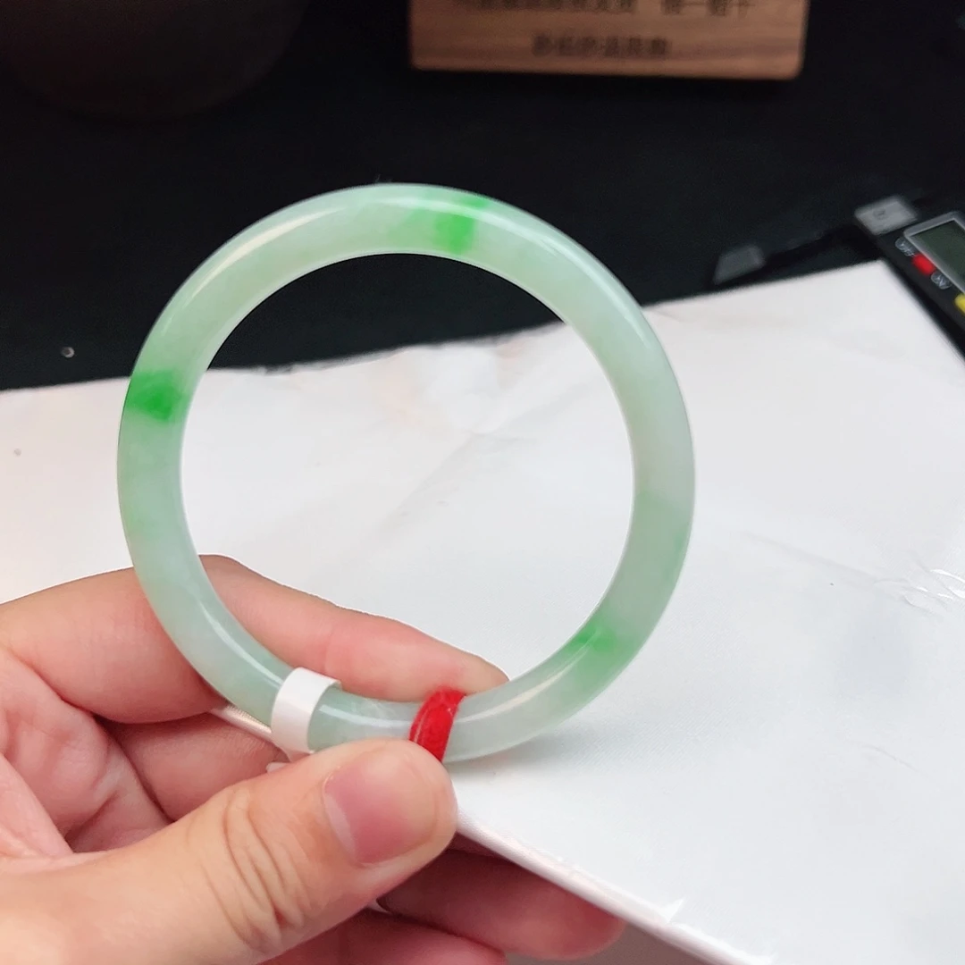 翡翠未镶嵌手镯b0620-1