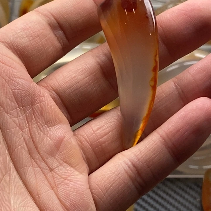 粉***娃玛瑙/玉髓手链未镶嵌