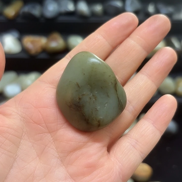 壮***果和田玉（糖玉）未镶嵌挂件