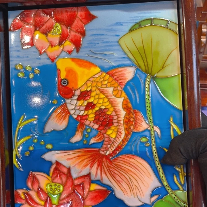 瓷片瓷板画艺术作品