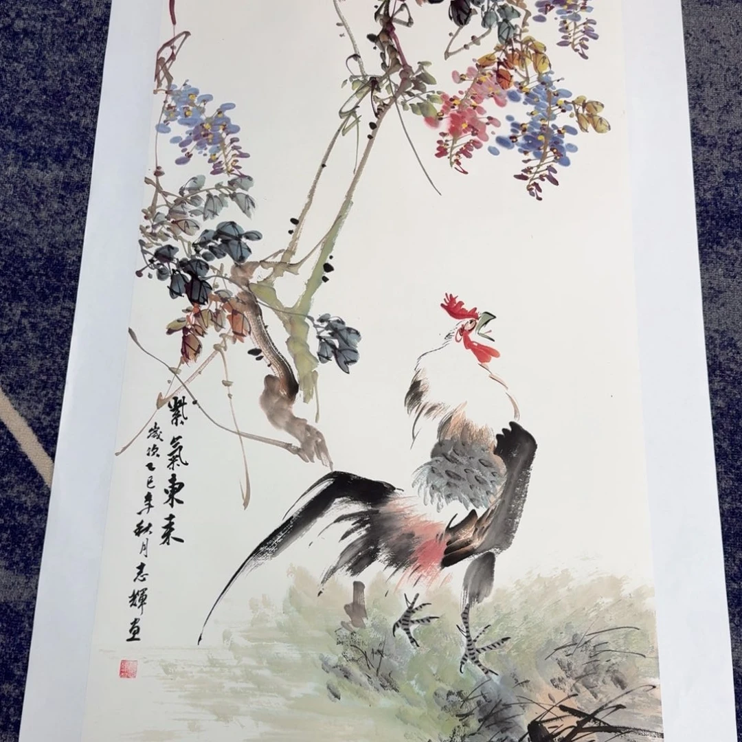 国画国画作品山水花鸟