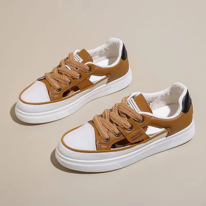 女生秋冬新款百搭学生皮面板鞋小白鞋YQ50/Q50