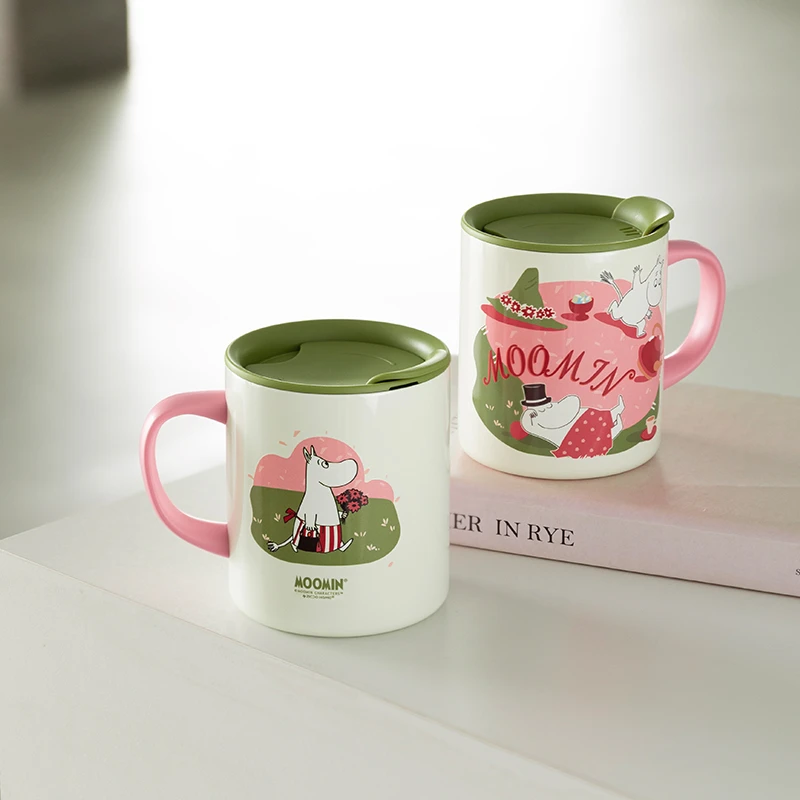moomin姆明保温杯女生迷你咖啡杯316L不锈钢便携随手杯隔热隔冷