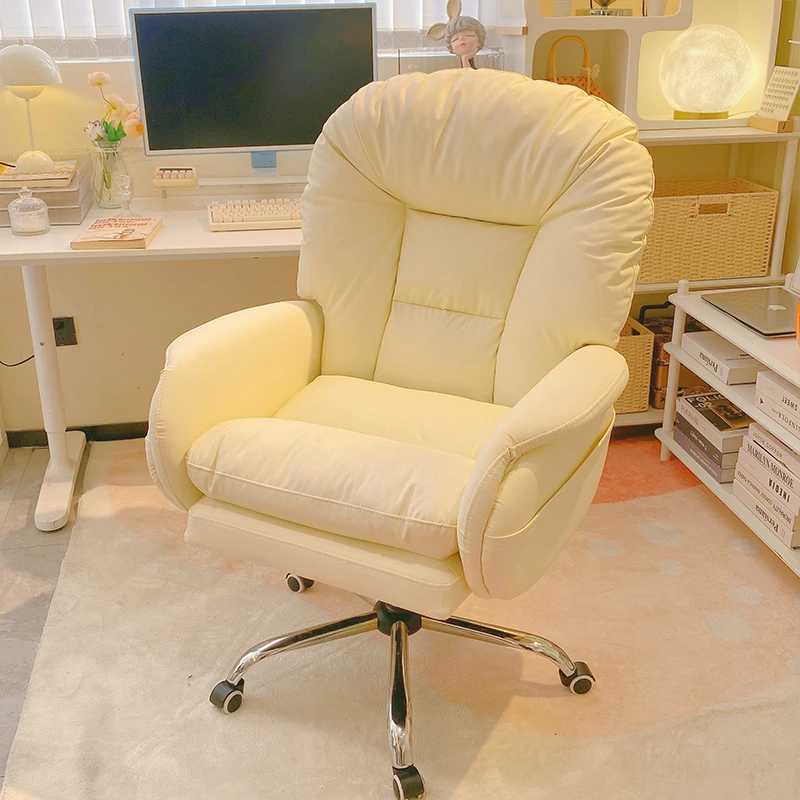 懒人电脑沙发椅家用舒服久坐休闲靠背椅可坐可躺卧室书桌椅办公椅