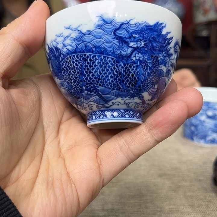 彼***岸瓷杯子青花杯子．．．
