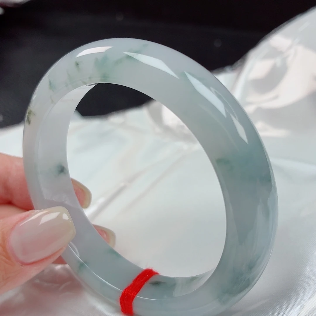 未镶嵌手镯翡翠54+