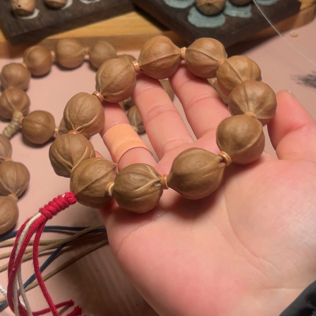 郑***）手串/手链橄榄核2024梅林铁核三花