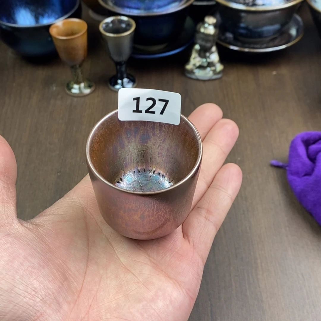 茶盏全手工原矿原釉建盏