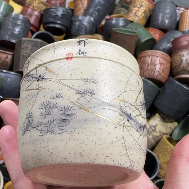 茶杯紫砂全手工紫砂