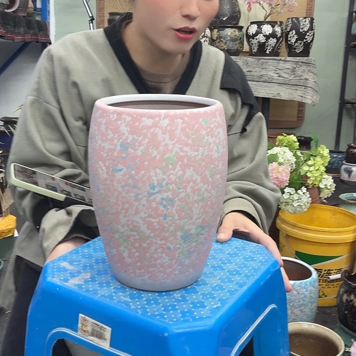 16×24 -粗陶花盆有孔-买买买