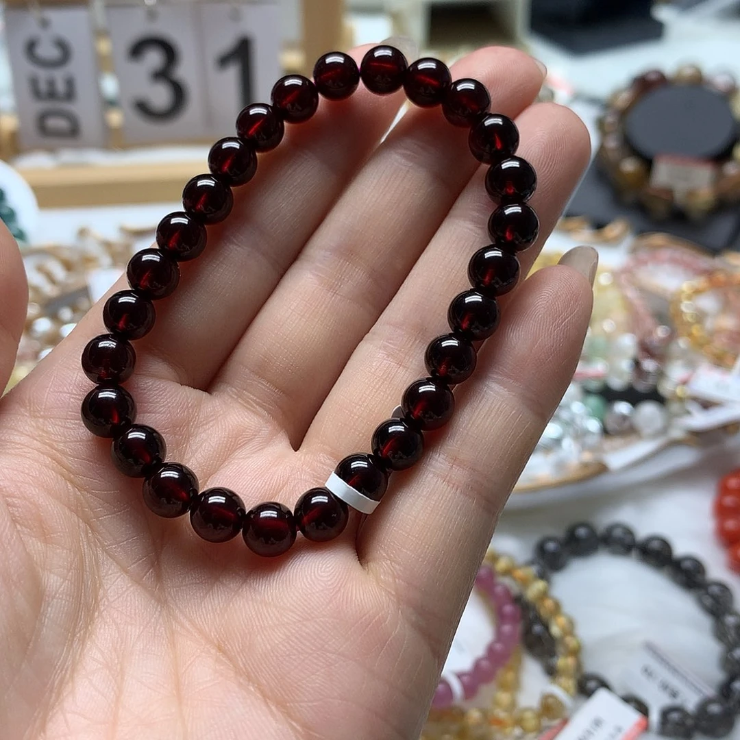 手链未镶嵌石榴石手链