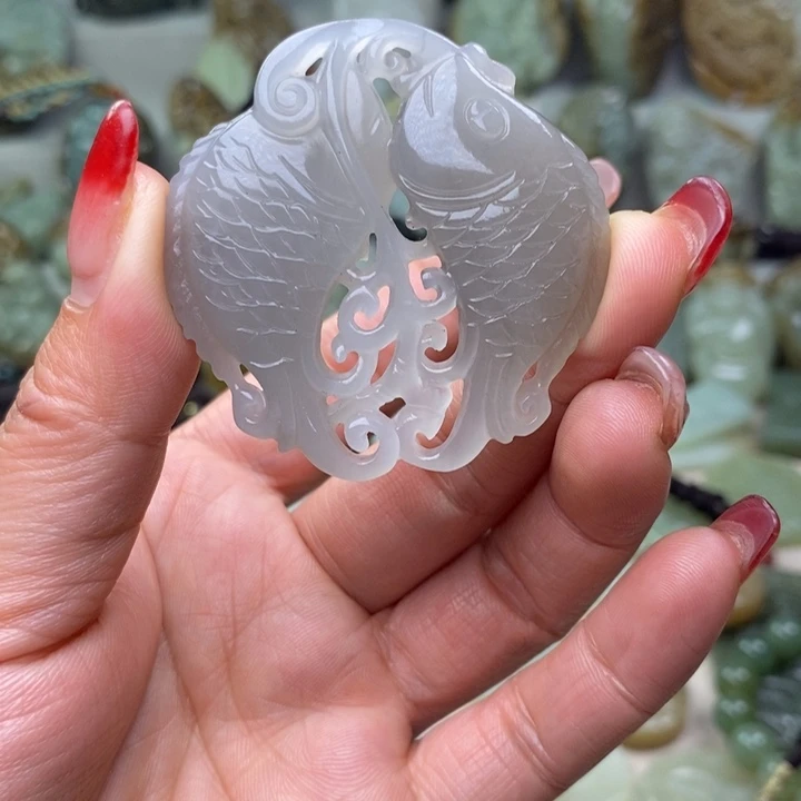 和田玉挂件未镶嵌