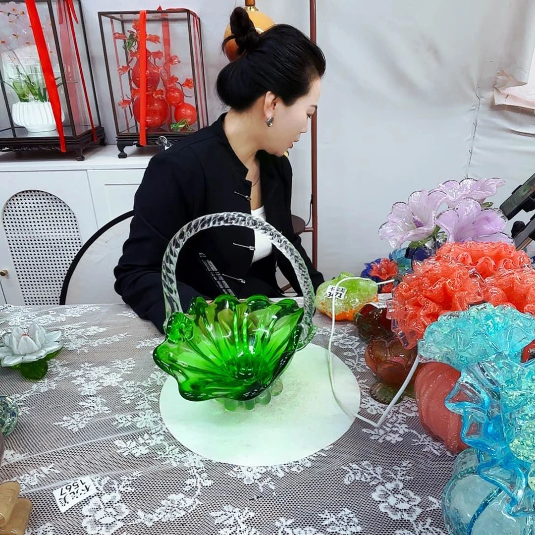 琉璃花瓶花器艺术品