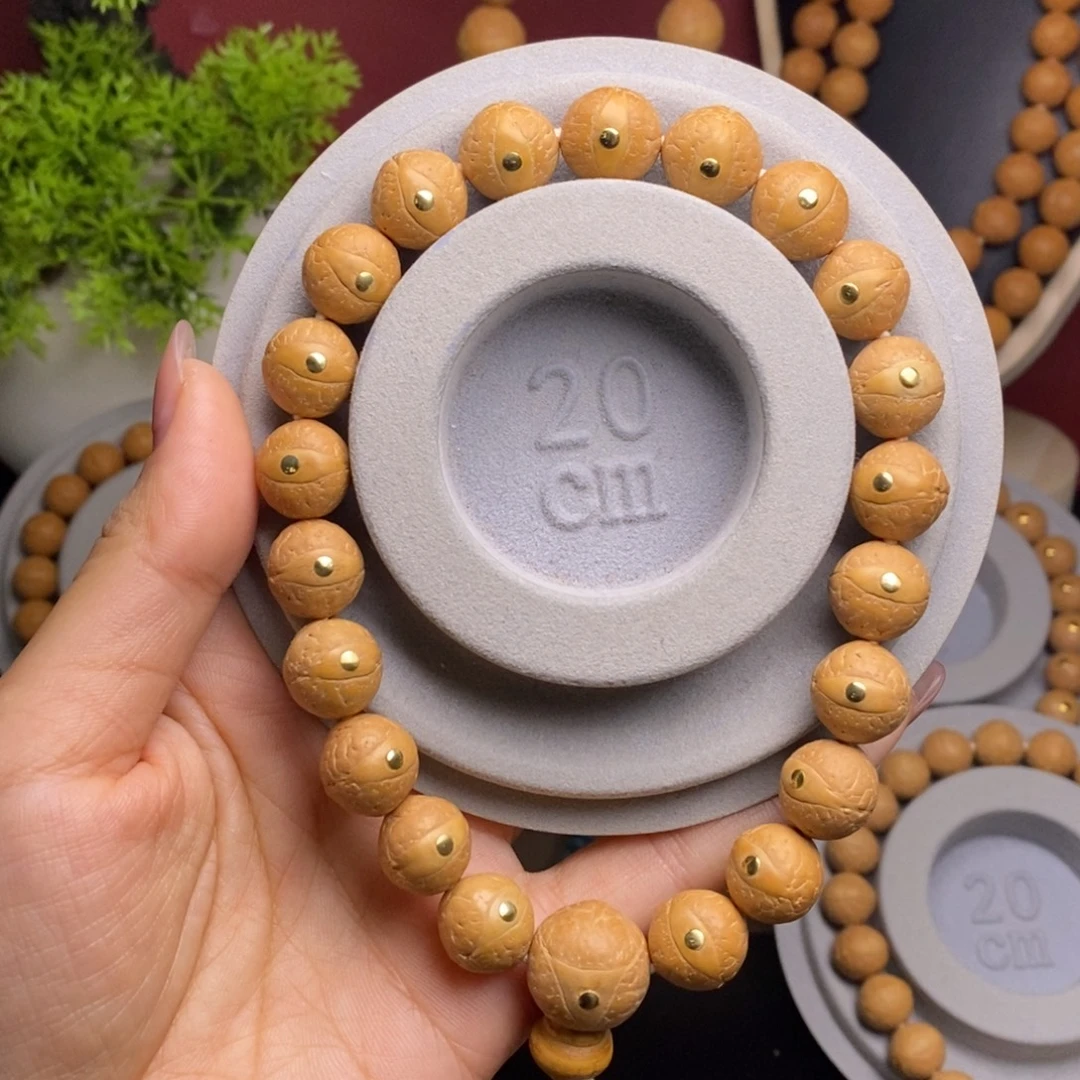 凤眼菩提手串12铜钉手串