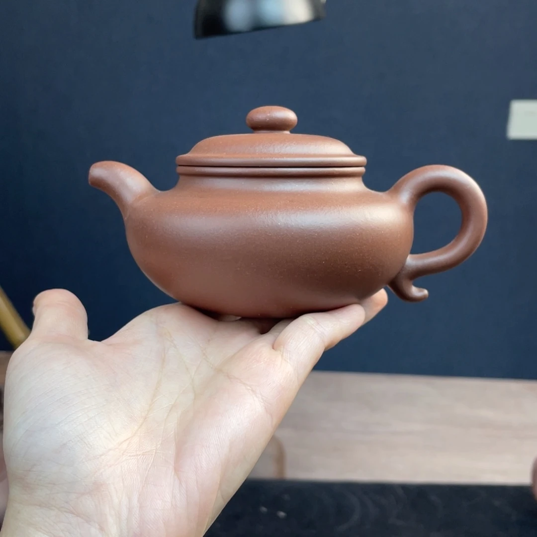 紫砂茶壶全手工底槽清仿古240cc