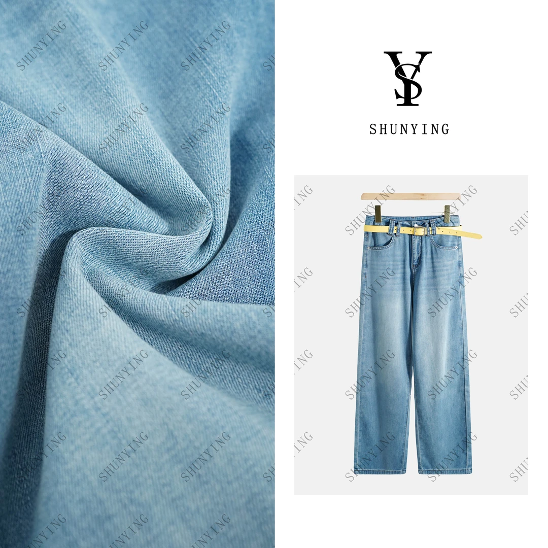 【仟娜】舒适品质感~气质百搭减龄修身显瘦休闲牛仔裤SY72NZK25121