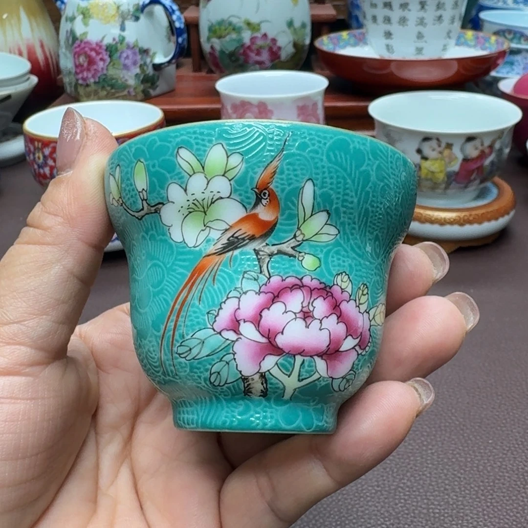 瓷片景德镇仿古手工制作精品展示