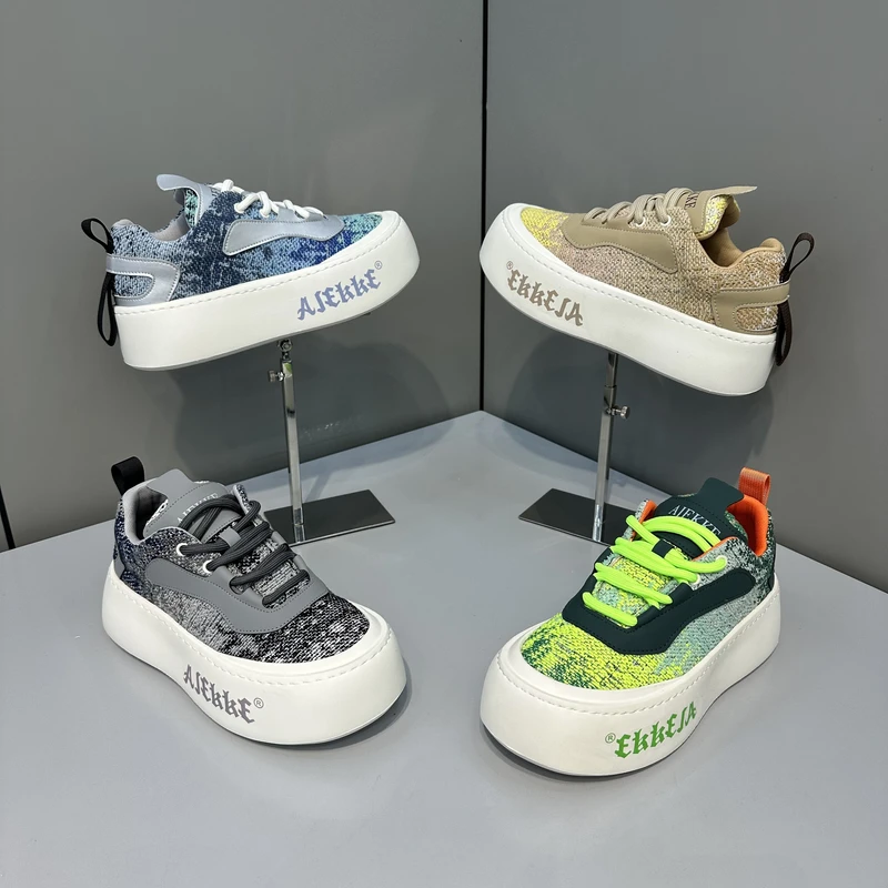 KRY潮牌男士运动时尚青春小众舒适软底日常潮流潮鞋（皮鞋尺码