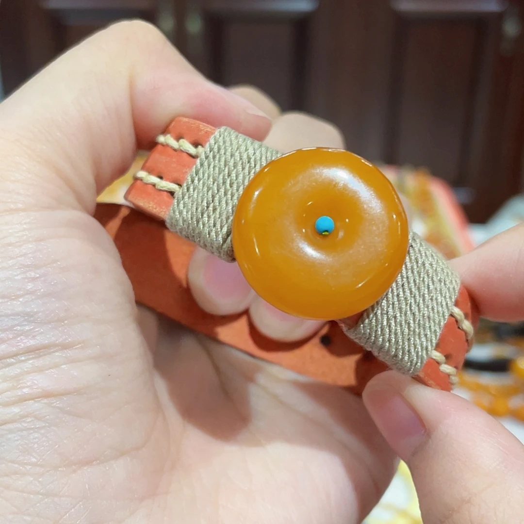 手链蜜蜡未镶嵌手串