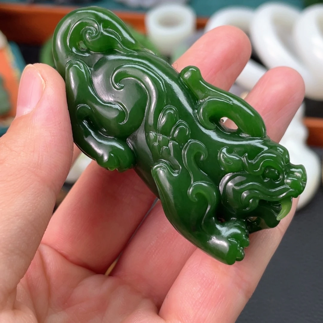 和田玉把件未镶嵌