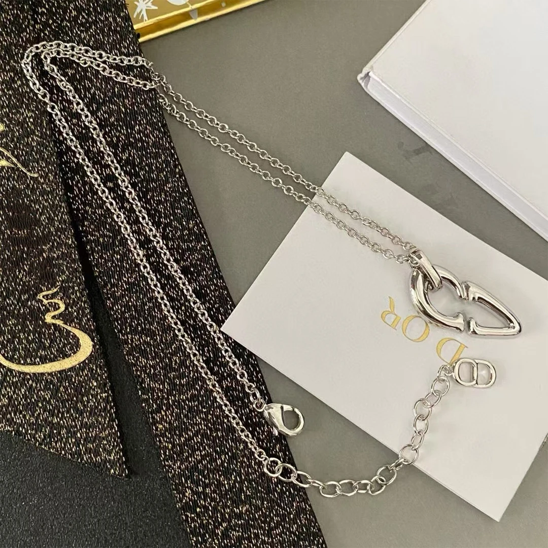 铜合金项链 高定轻奢百搭简约猪鼻子项链AAA