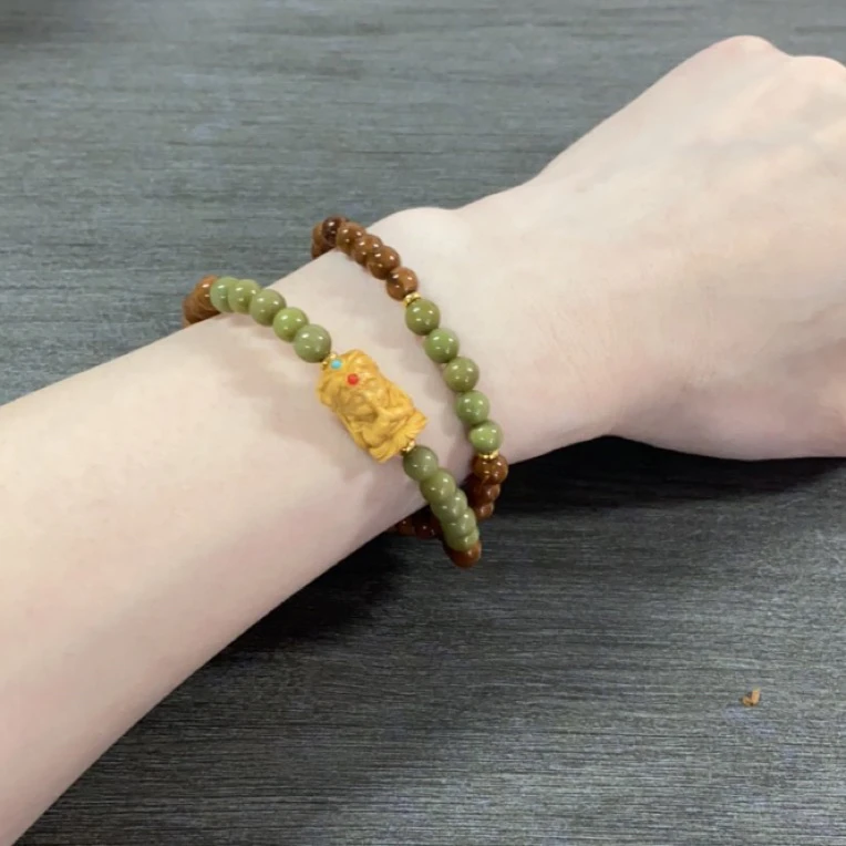 非金属木质手链 山川雅玩严选-精品手串-3850（无礼盒）