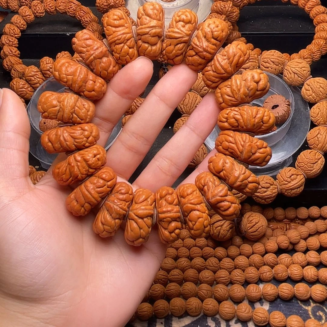 桃核手串霸王龙27+，6