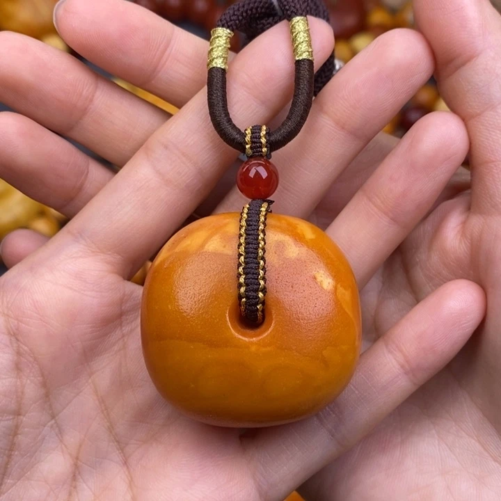 琥珀未镶嵌裸石蜜蜡M