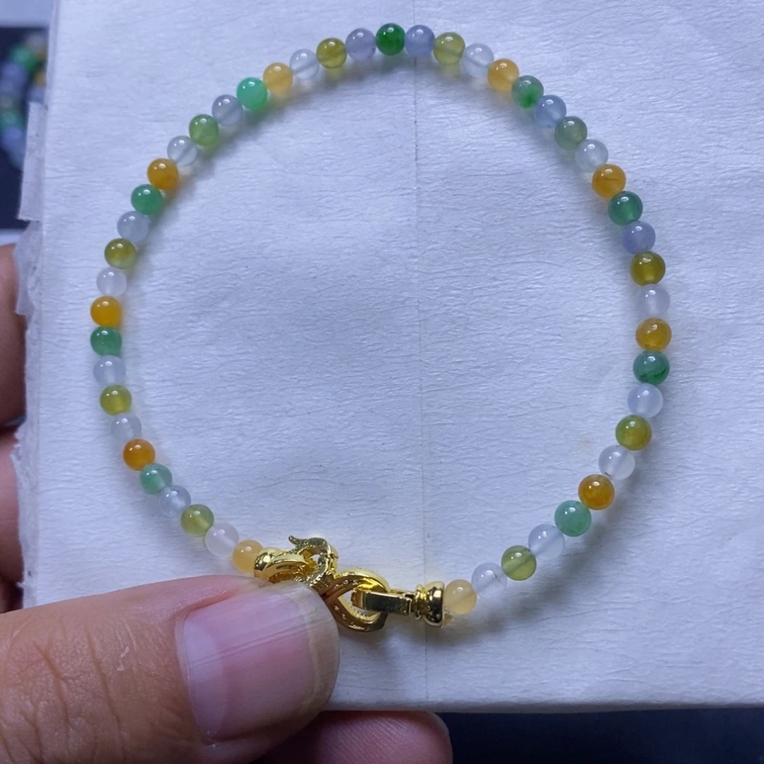 定制翡翠未镶嵌缅甸翡翠a货卡3.7