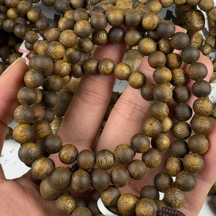 手串沉香奇楠沉香8mm多圈25克多样性发一条