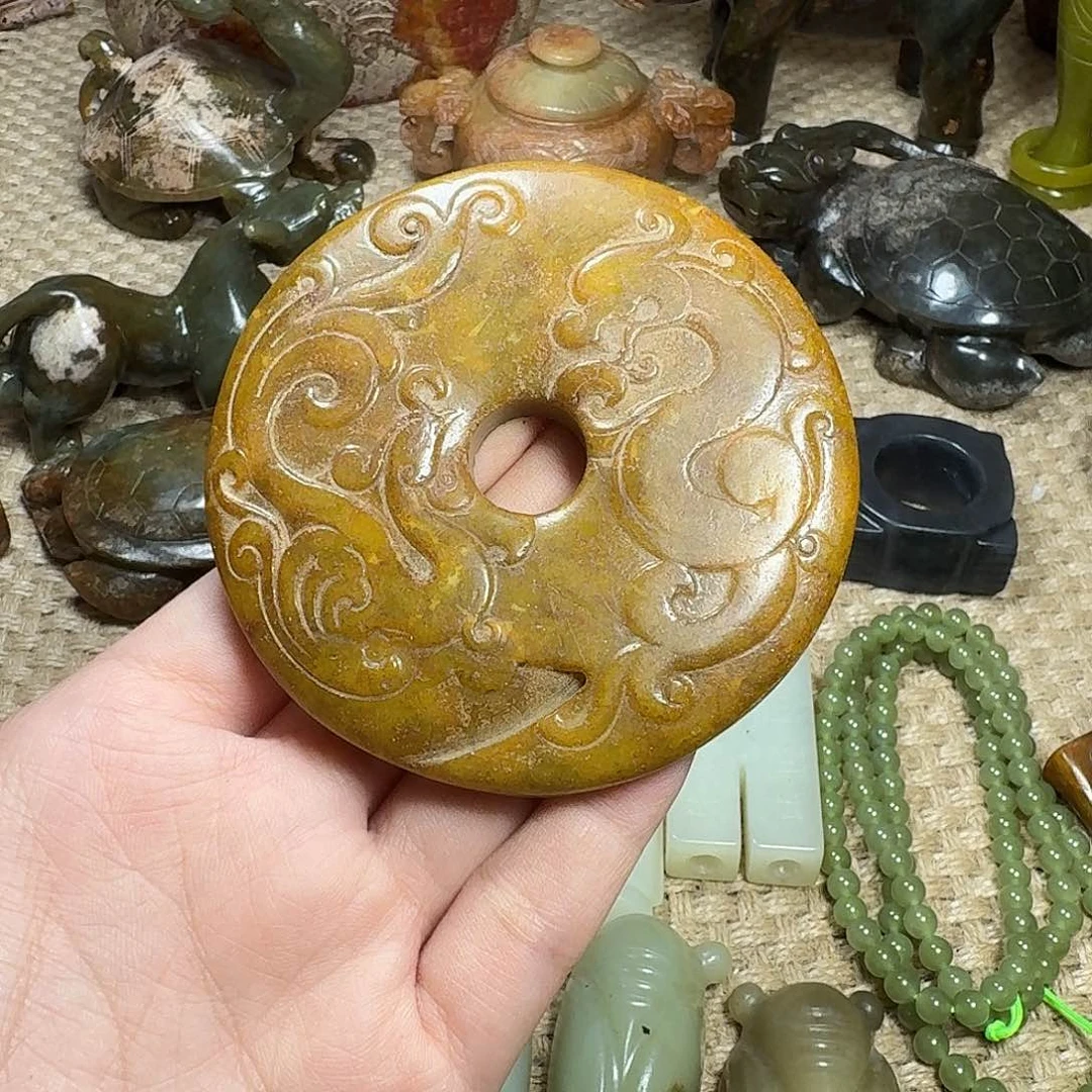 白玉菩提吊坠挂件