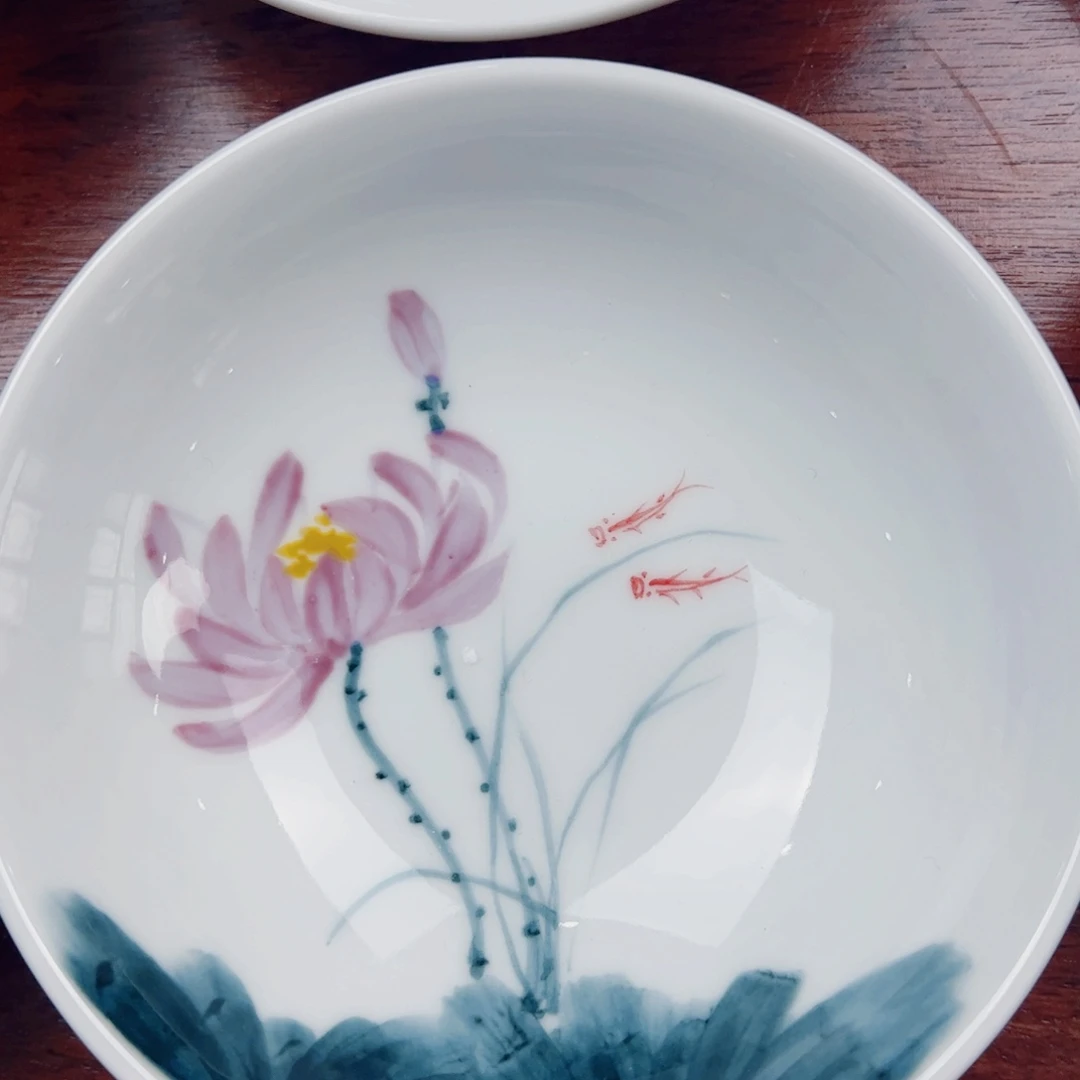 景德镇陶瓷手工手绘制作