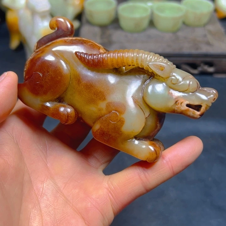 和田玉把件未镶嵌