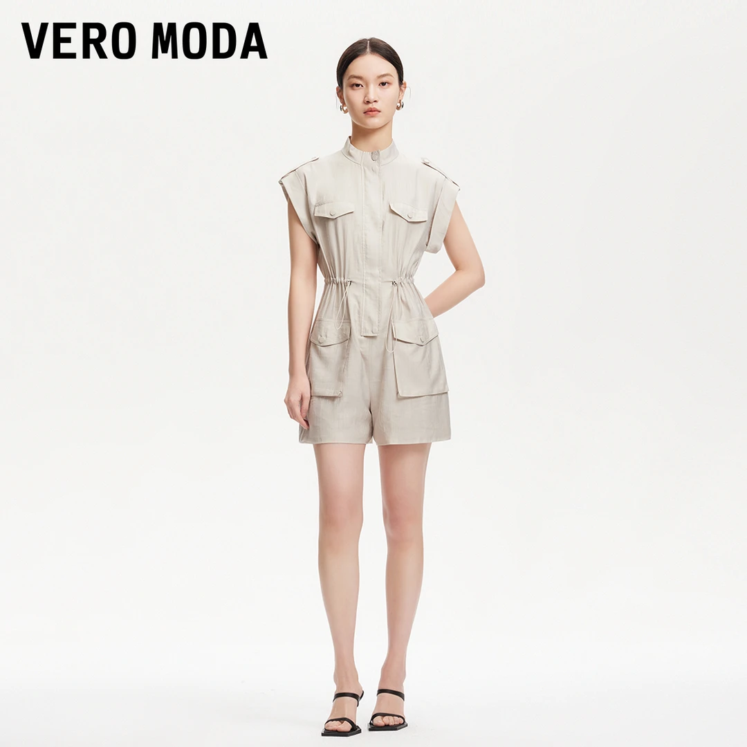 【达人专属】Vero Moda连体裤腰身假口洋气千金贵系325278002