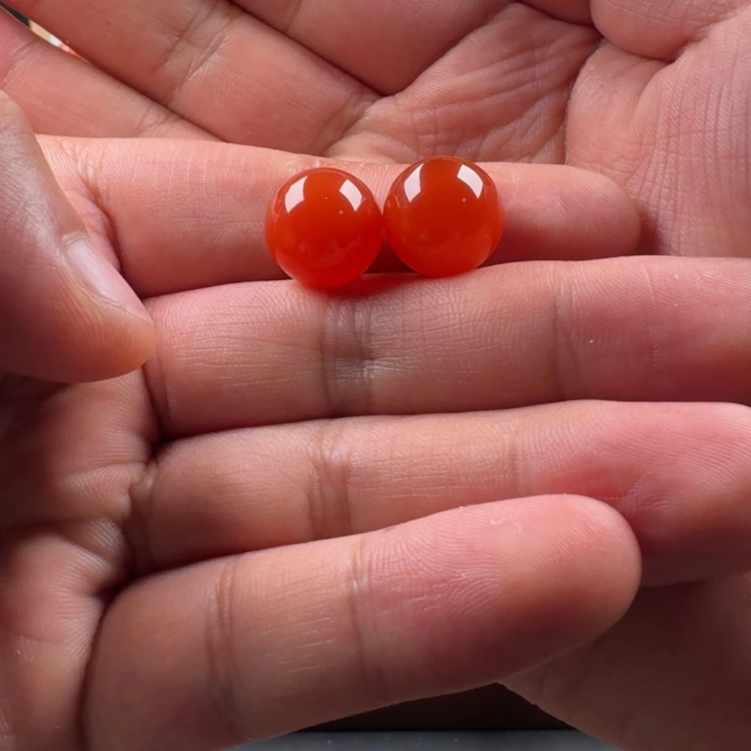 南红玛瑙圆珠未镶嵌爱**忌