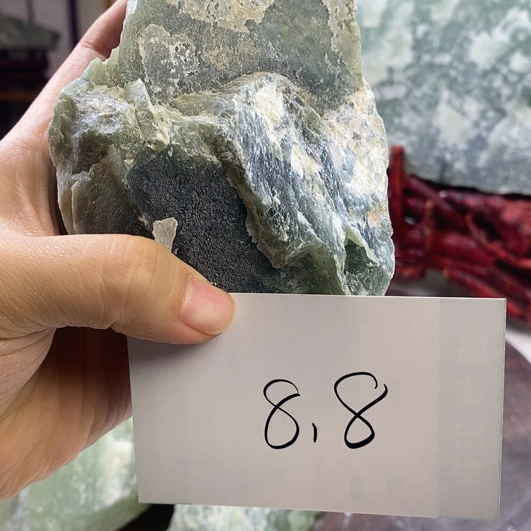 蛇纹石玉合金珠宝奇石