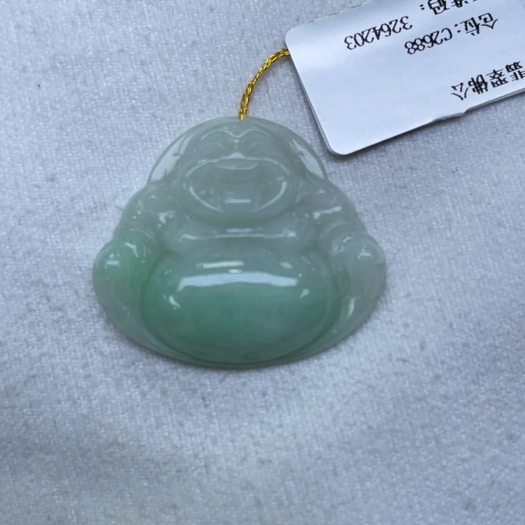 颈饰未镶嵌翡翠佛公