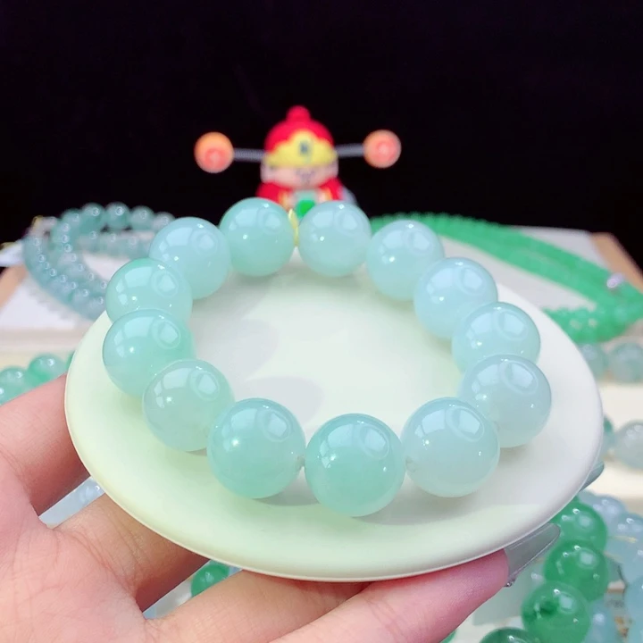 未镶嵌手串翡翠天然翡翠