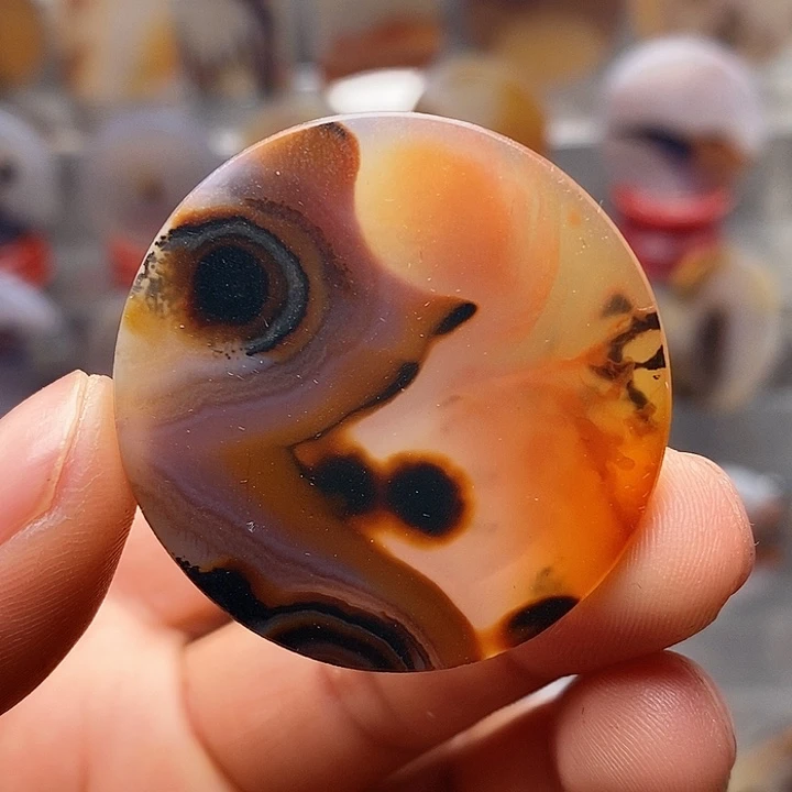 玛瑙/玉髓合金颈饰