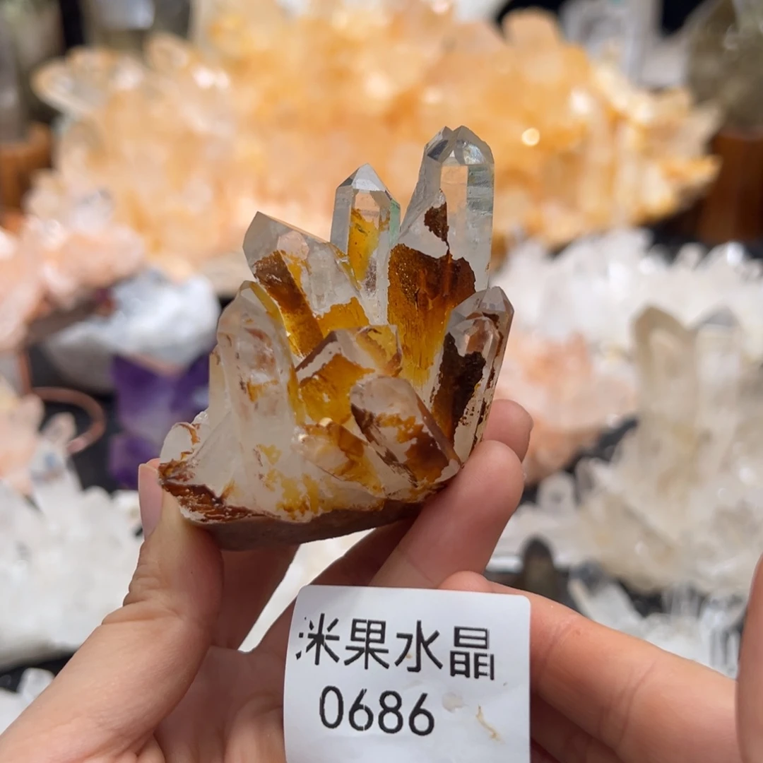 水晶未镶嵌珠宝半成品