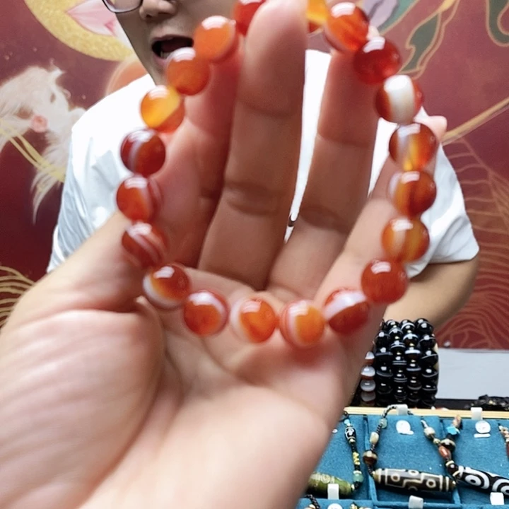 玛瑙/玉髓颈饰合金