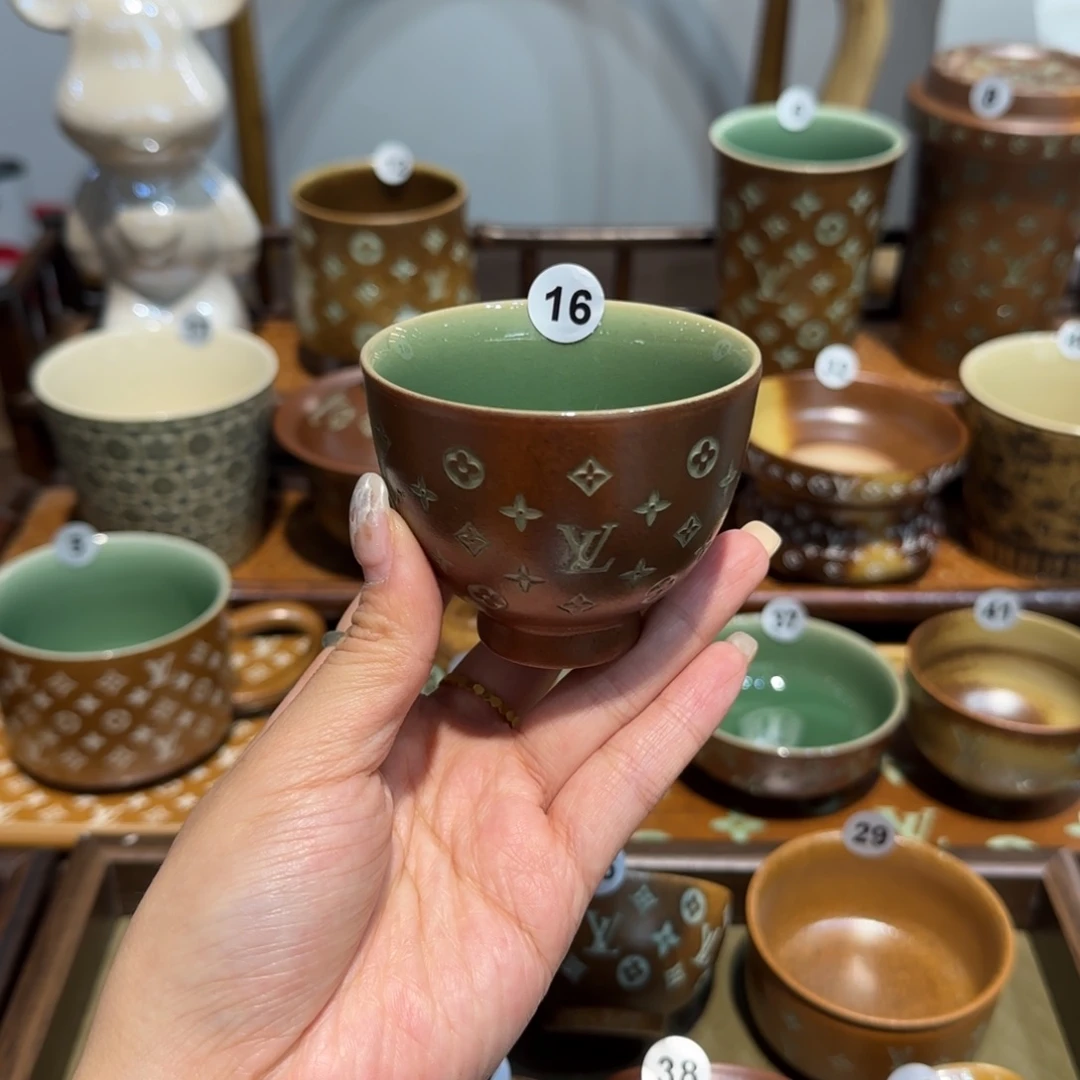 彩***瑰龙泉青瓷小满青瓷