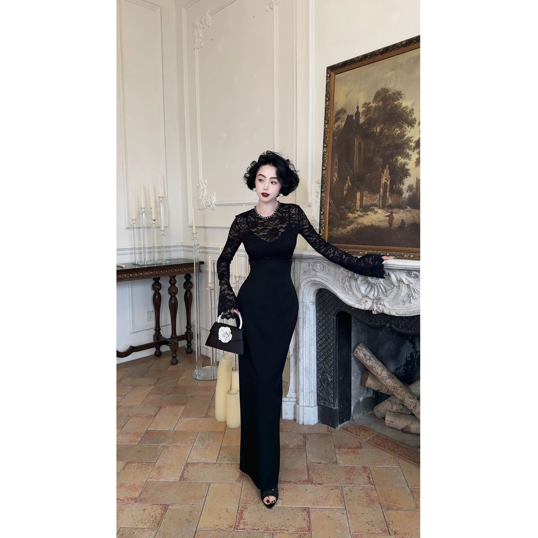 LYXJ【极简维纳斯】春季新款半身裙小众设计感修身显瘦11490