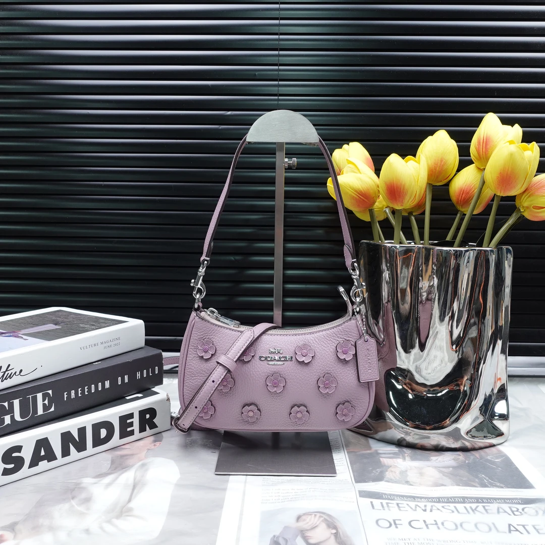 95新 COACH/蔻驰 单肩包/T10334254