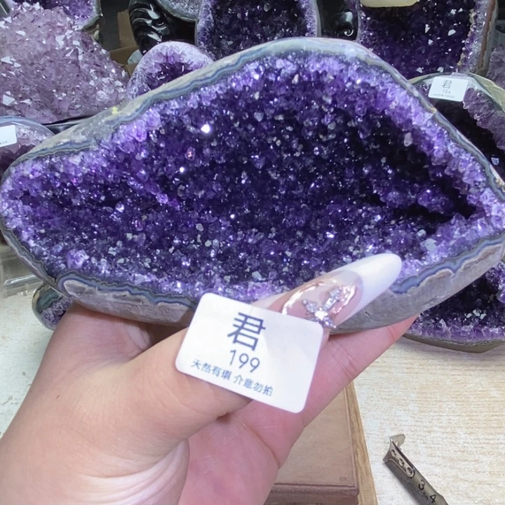 未镶嵌紫晶大型摆件（非配饰）