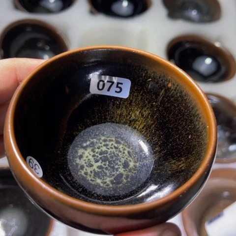 茶盏原矿原釉柴烧建盏