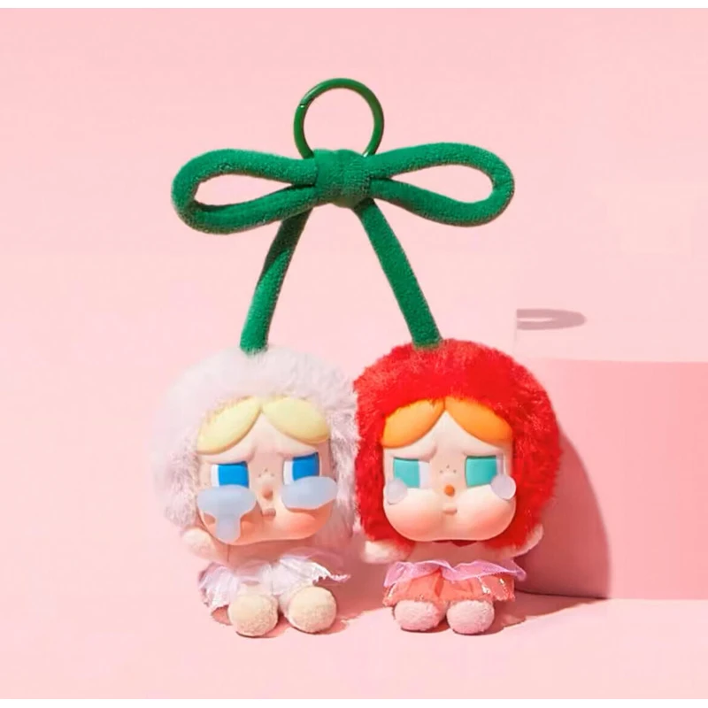 （赠品展示） 樱桃搪胶毛绒吊卡(甜在一起）