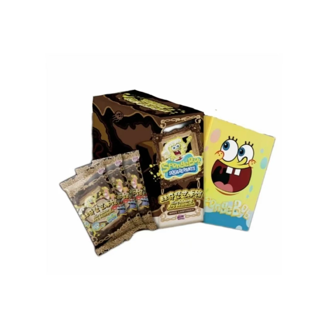 【抓鱼】甜星卡牌 ×《海绵宝宝比奇堡艺术馆系列收藏卡》（小白代拆）